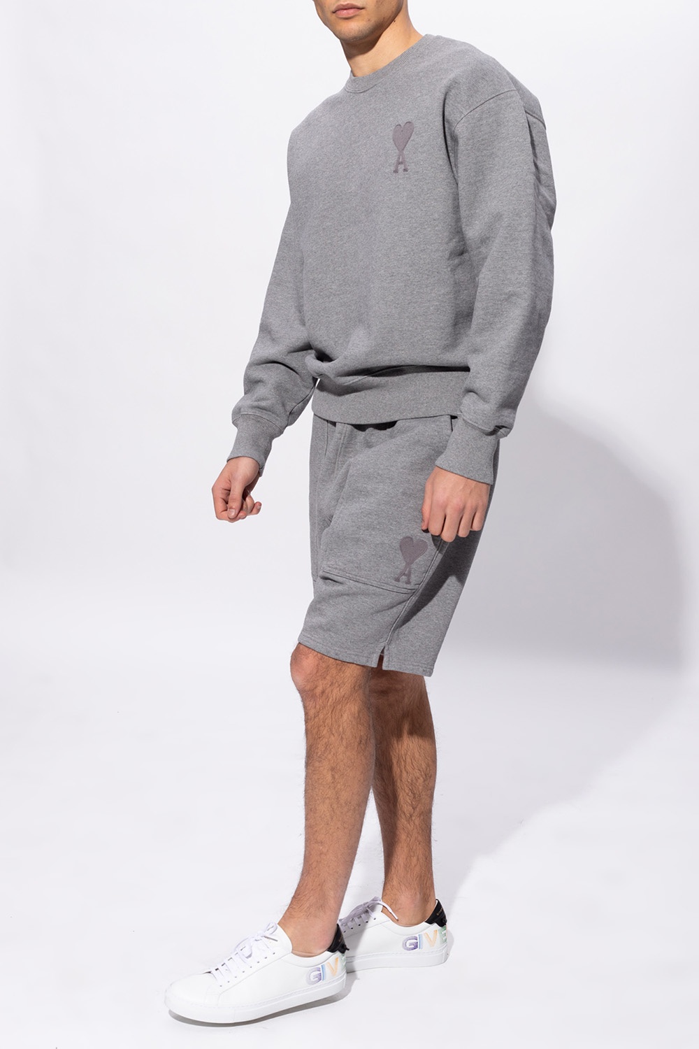 Ami Alexandre Mattiussi Sweat shorts with logo | Men's Clothing 